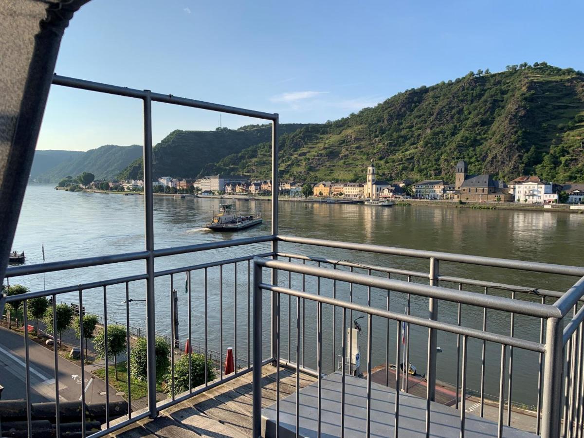 Ferienwohnung "Drei Burgen Blick" Sankt Goar Exteriér fotografie